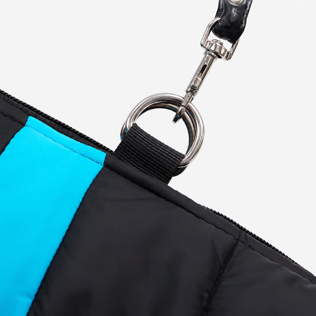 Warm and Waterproof Winter Dog Puffer Jacket & Coat with D-Ring Lead Attachment