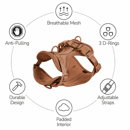 No-Pull Comfort Dog Harness