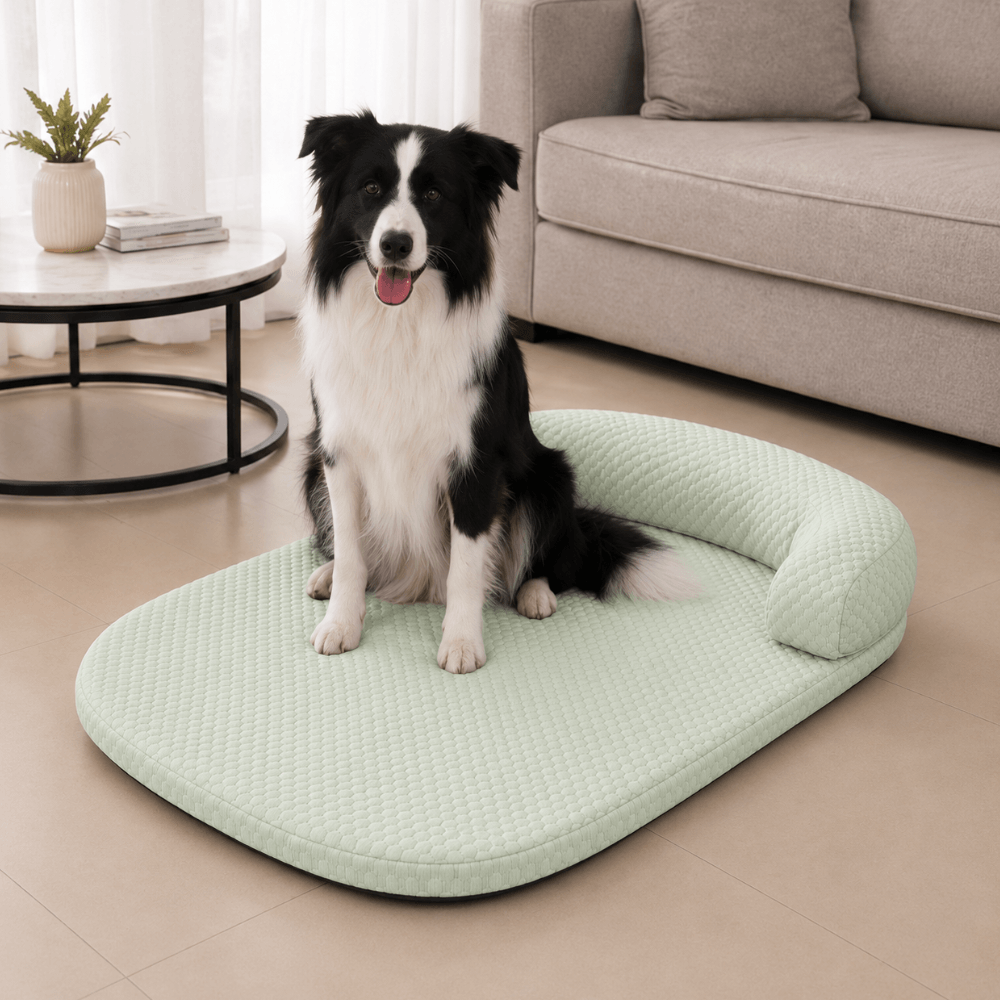 Ice Silk Cooling Dog Bed