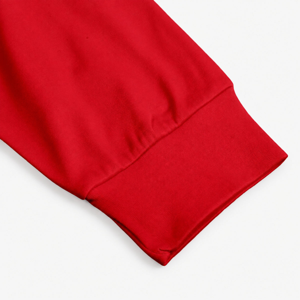 Pet carrying hoodie cuff detail