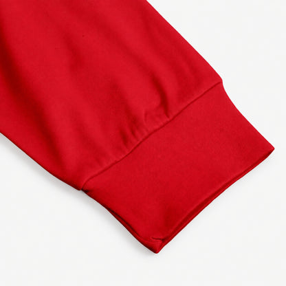 Pet carrying hoodie cuff detail