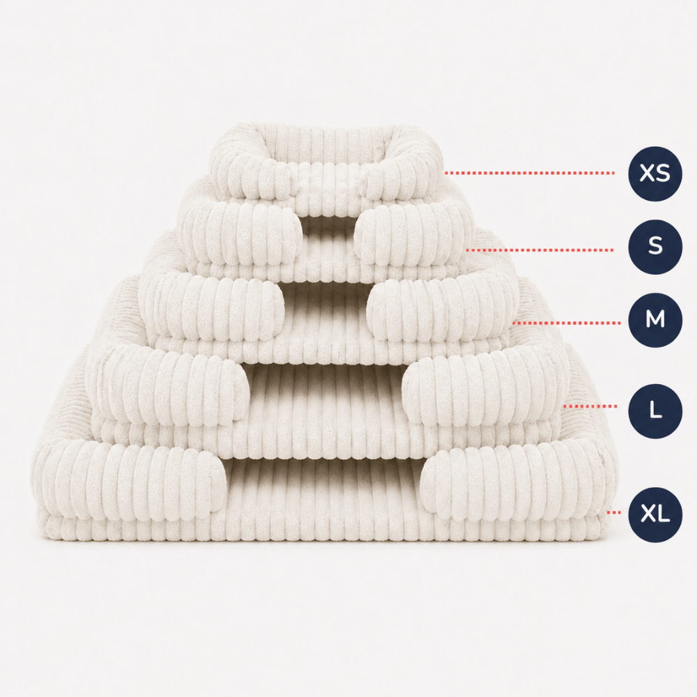 Orthopaedic Fleece Bolster Dog Bed