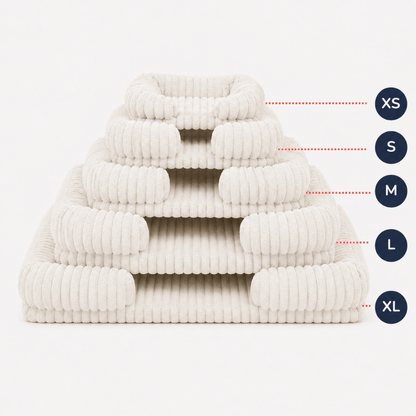 Orthopaedic Fleece Bolster Dog Bed