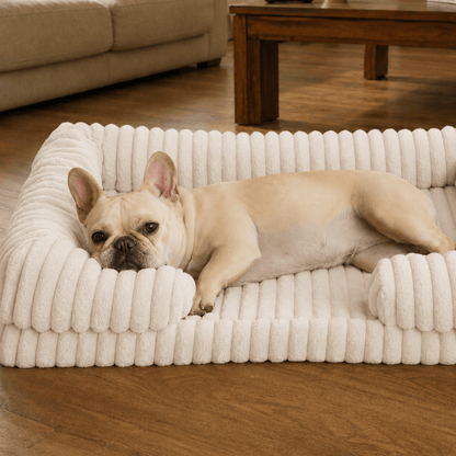 Orthopaedic Fleece Bolster Dog Bed