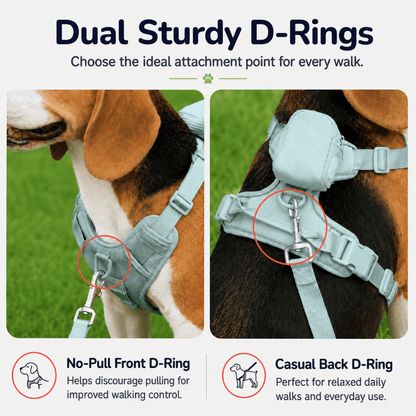 No-Pull Corduroy Dog Harness