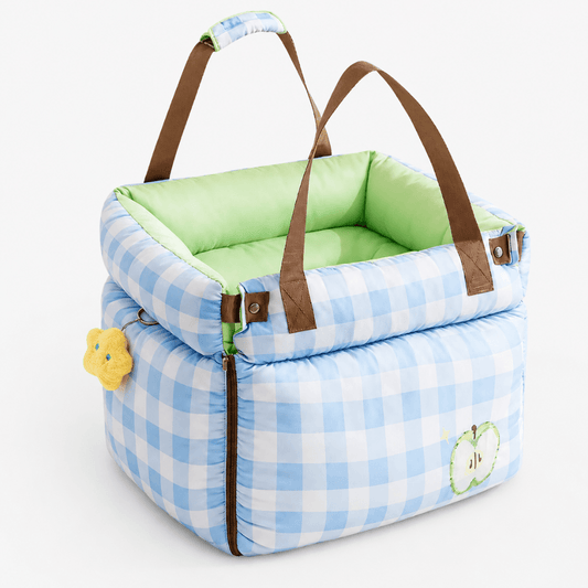 Open-Front Pet Car Seat Booster