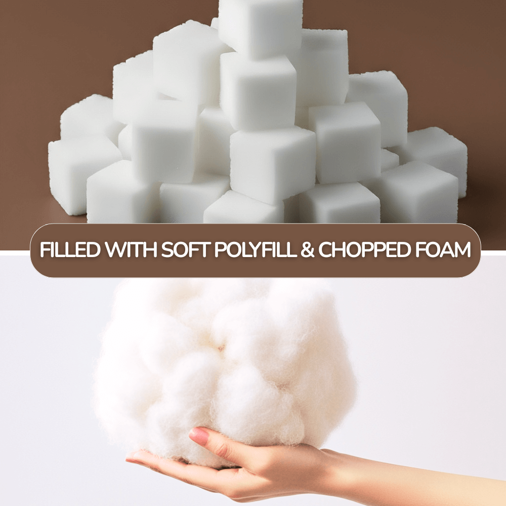 Cozy Cloud Doughnut Dog Bed