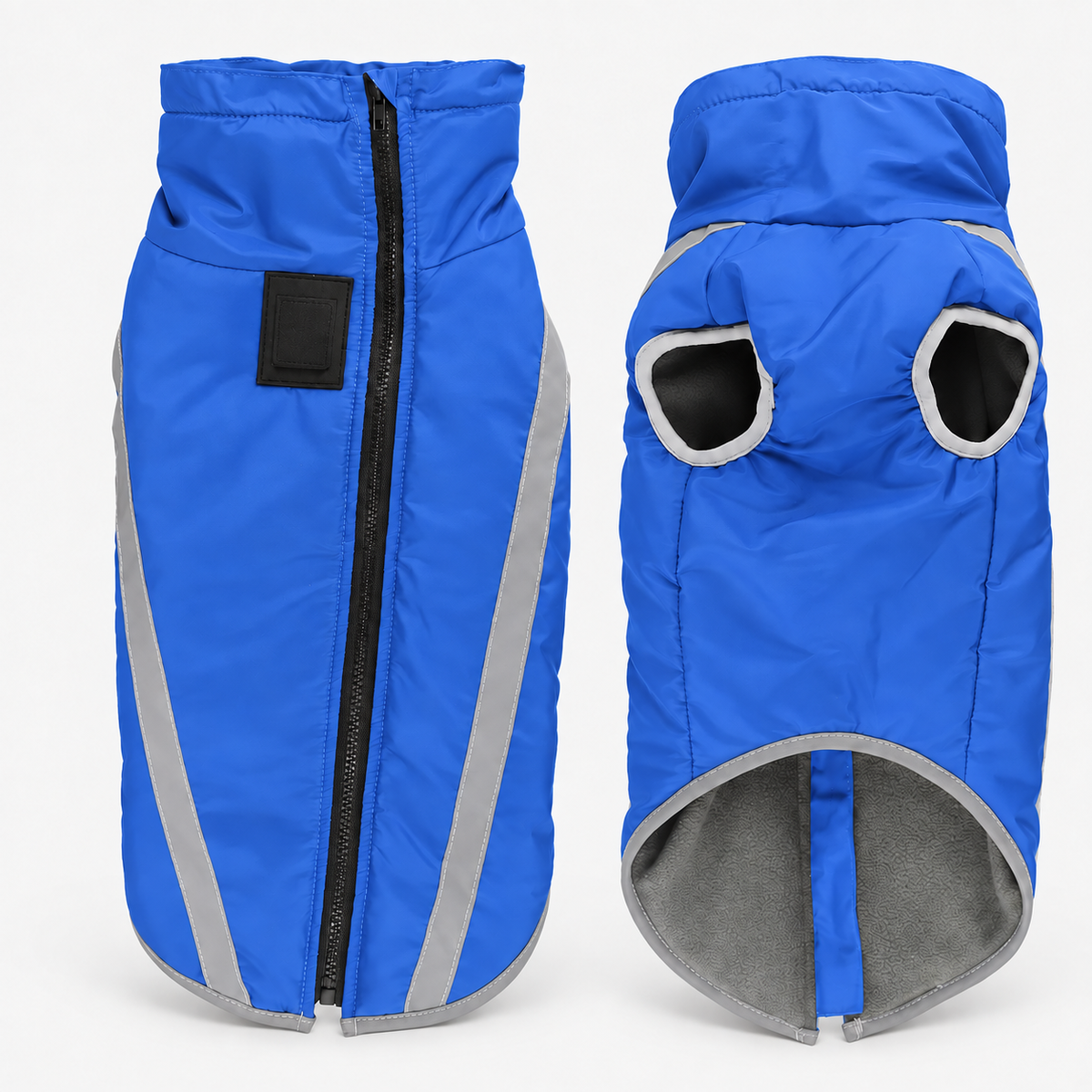 Waterproof Reflective Winter Dog Jacket & Coat with Warm Cotton Lining and Adjustable Neck