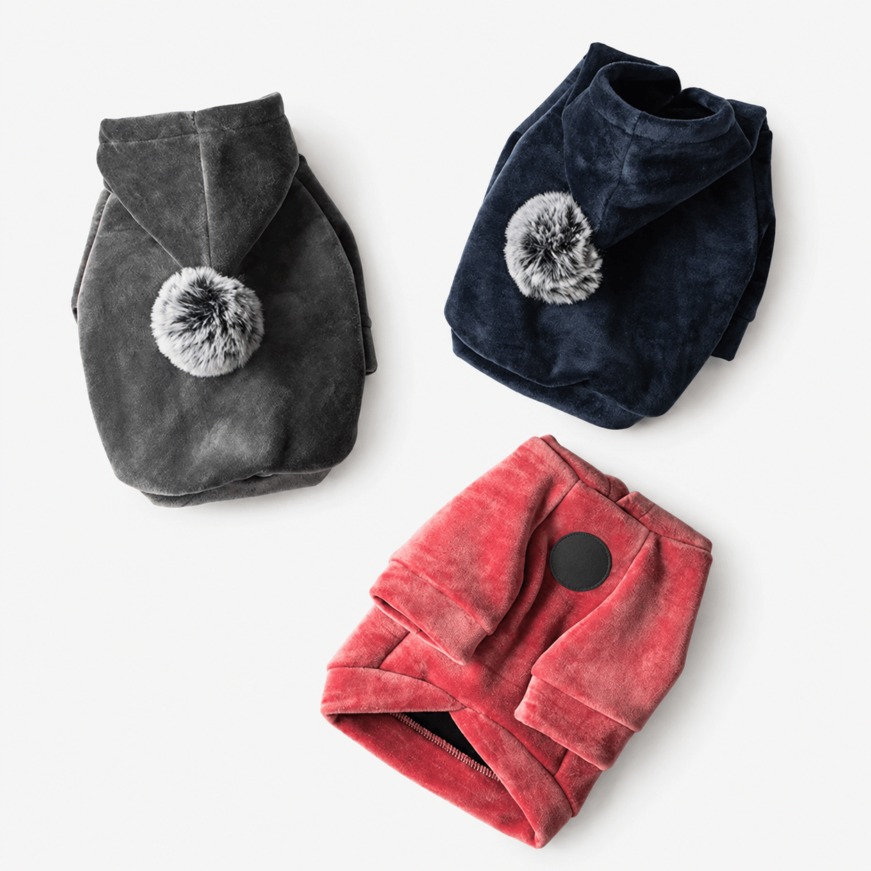 Stylish Christmas Fleece Dog Hoodie