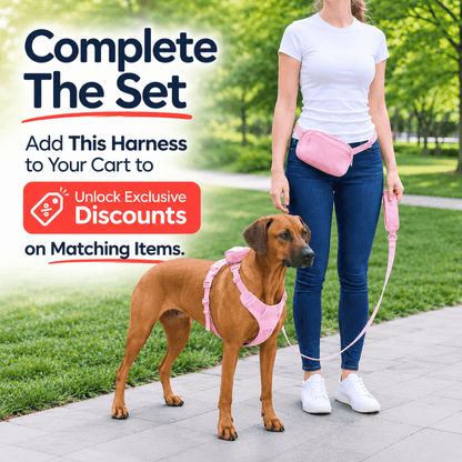 No-Pull Corduroy Dog Harness