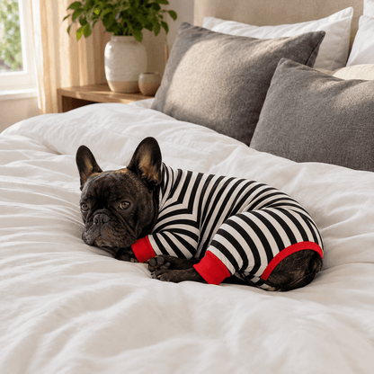 Cosy Zebra Stripes Dog Onesie Pyjamas