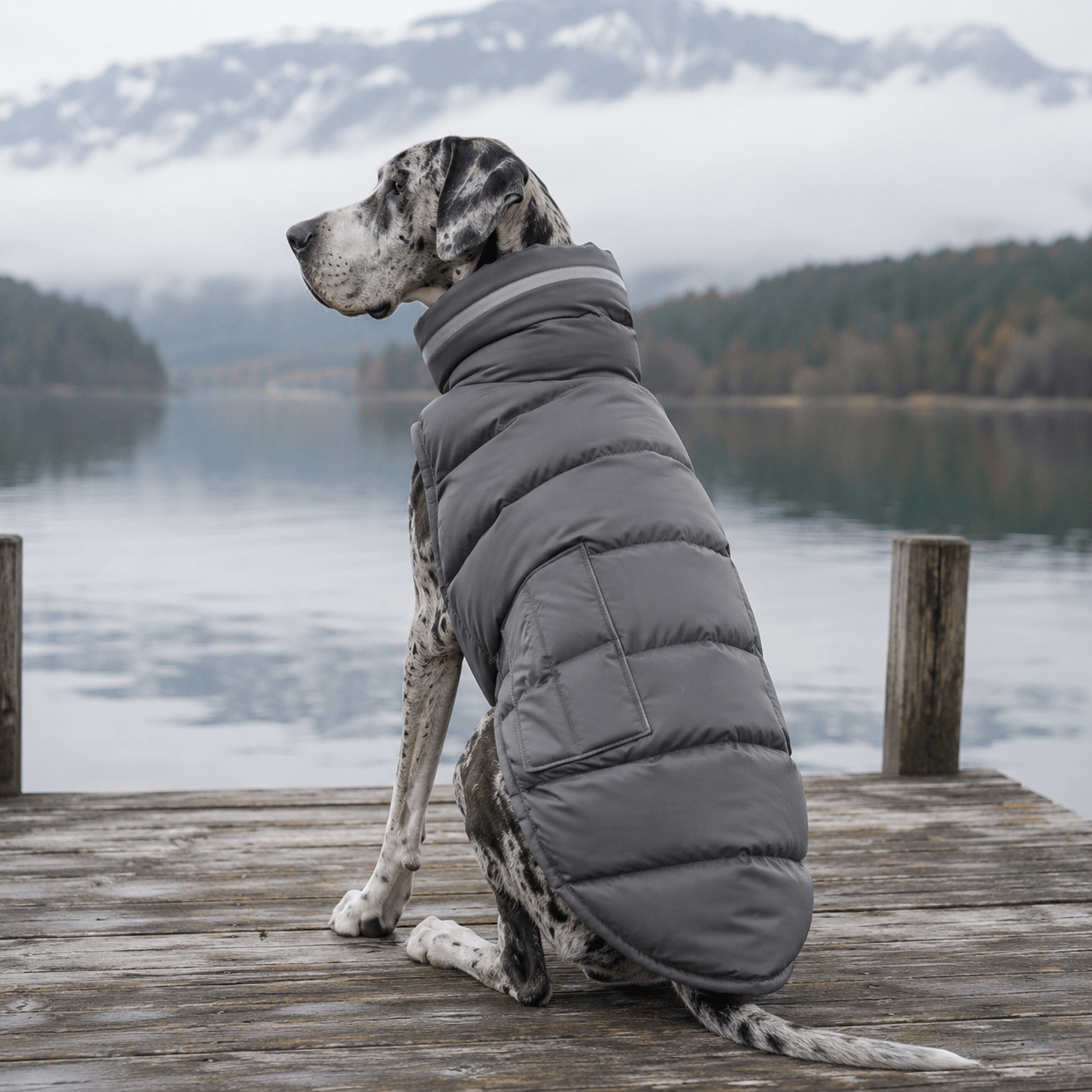 Warm Waterproof Dog Jacket Coat for Winter, Rain and Snow