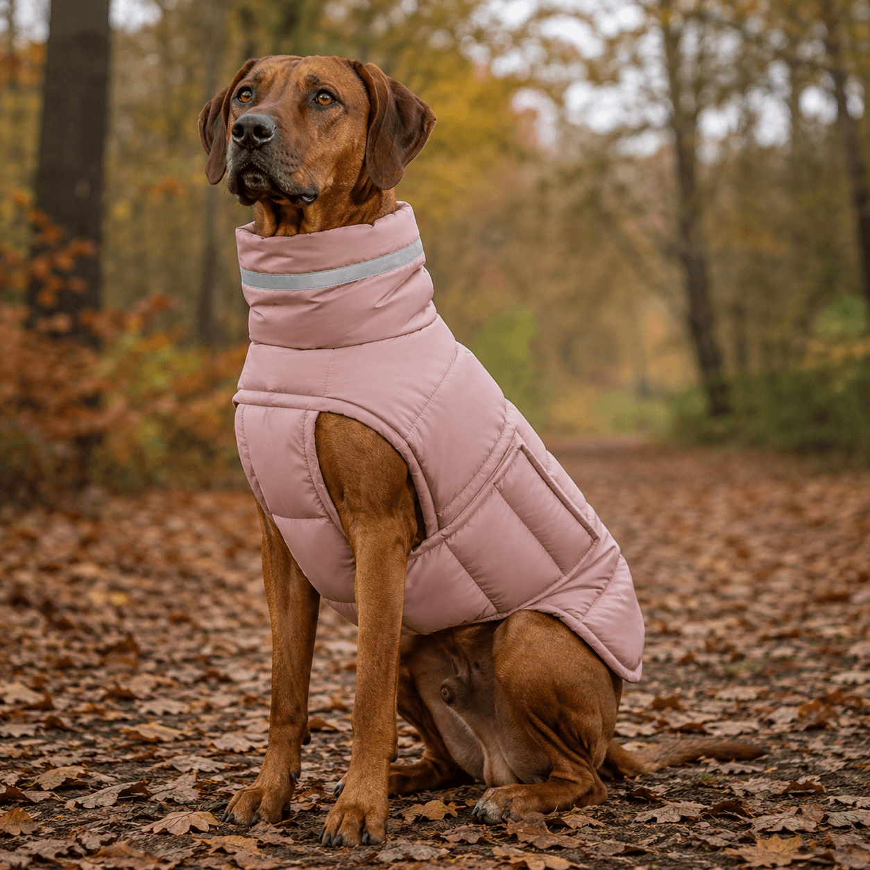Warm Waterproof Dog Jacket Coat for Winter, Rain and Snow
