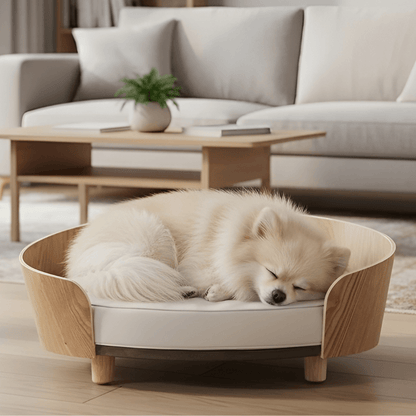 Small Elevated Wooden Pet Bed
