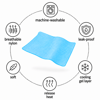 4-Layer Dog Cooling Mat