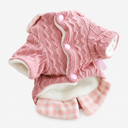 Warm & Stylish Knitted Dog Jumper