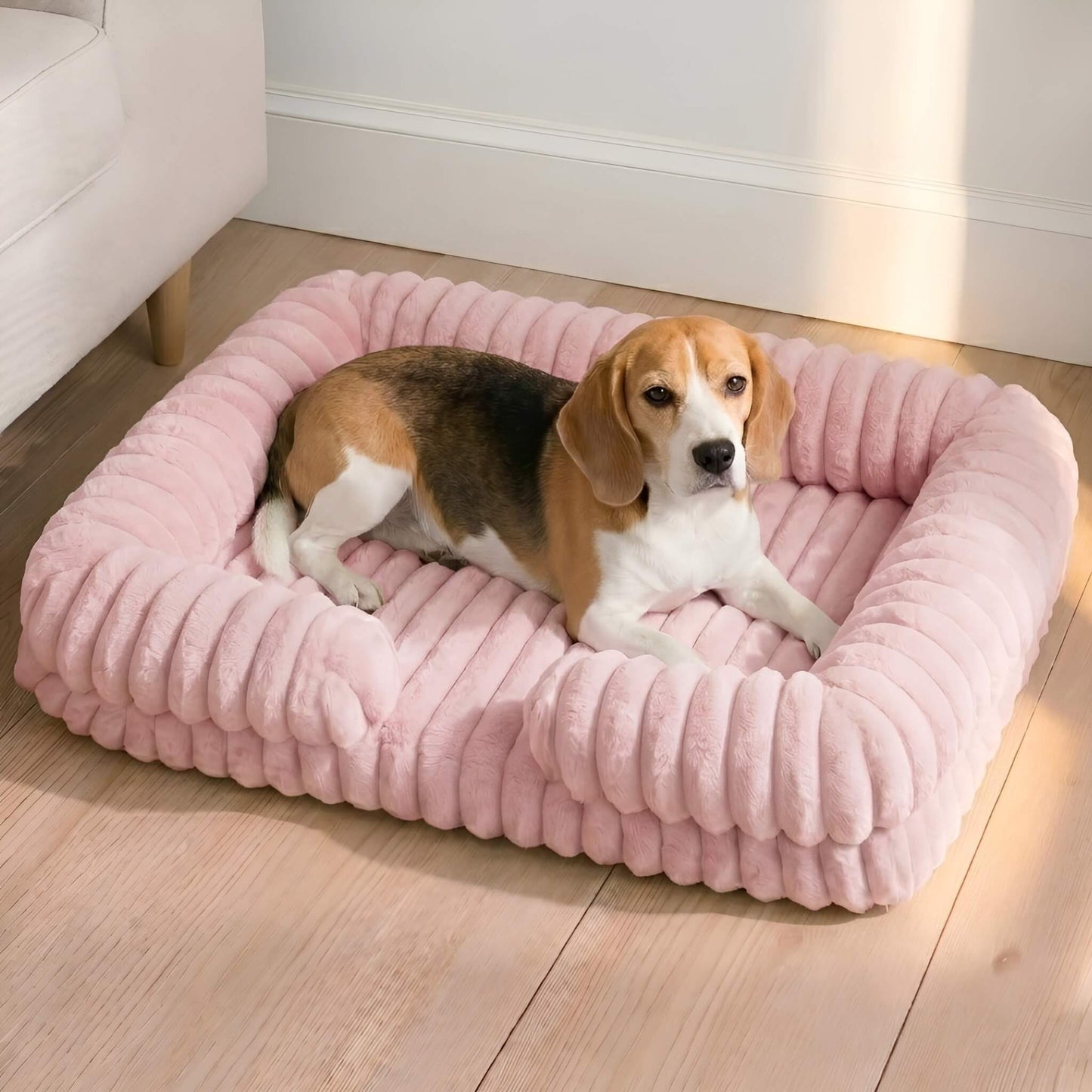 Joint-Relief Bolstered Orthopedic Dog Bed