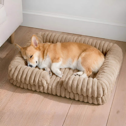Joint-Relief Bolstered Orthopedic Dog Bed