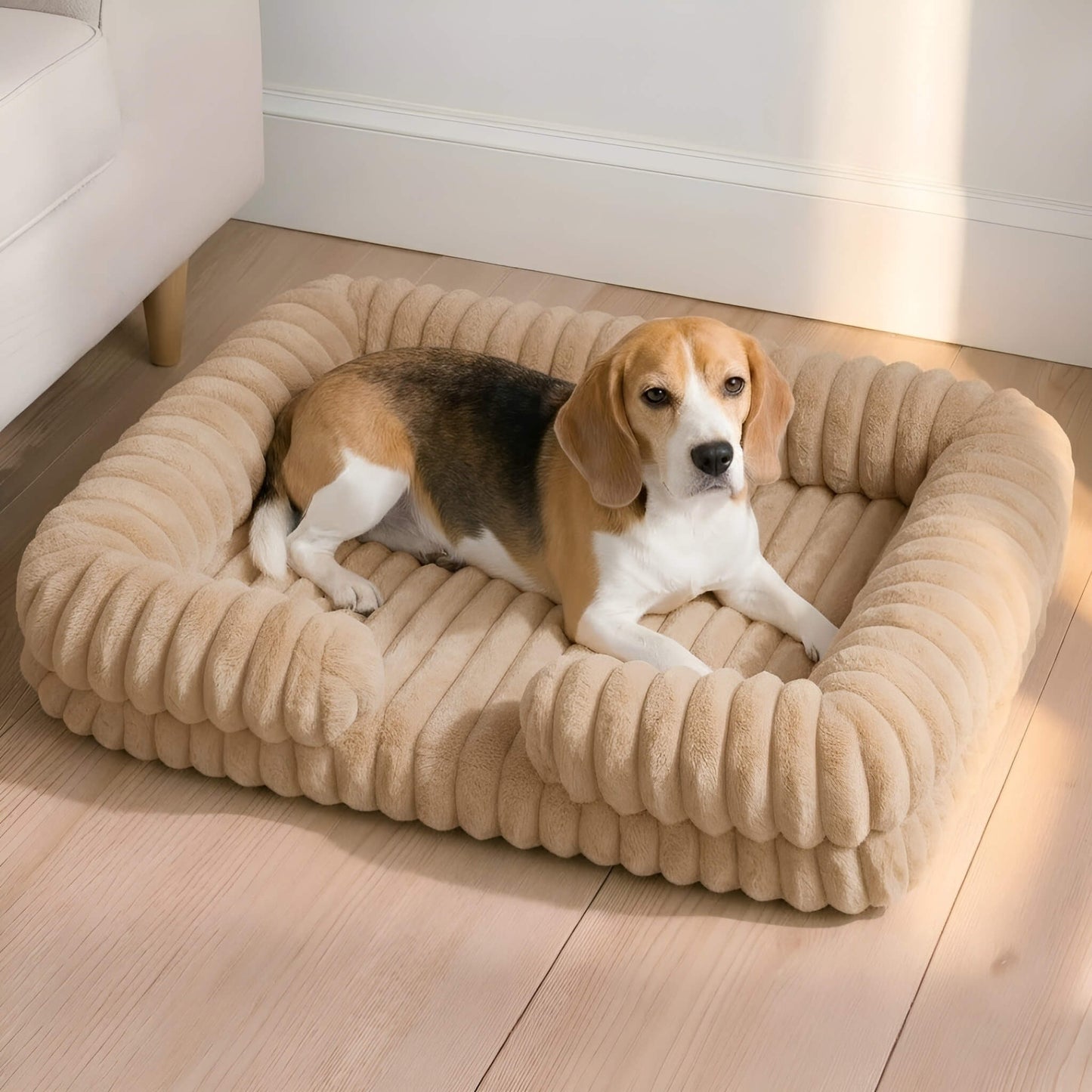 Joint-Relief Bolstered Orthopedic Dog Bed