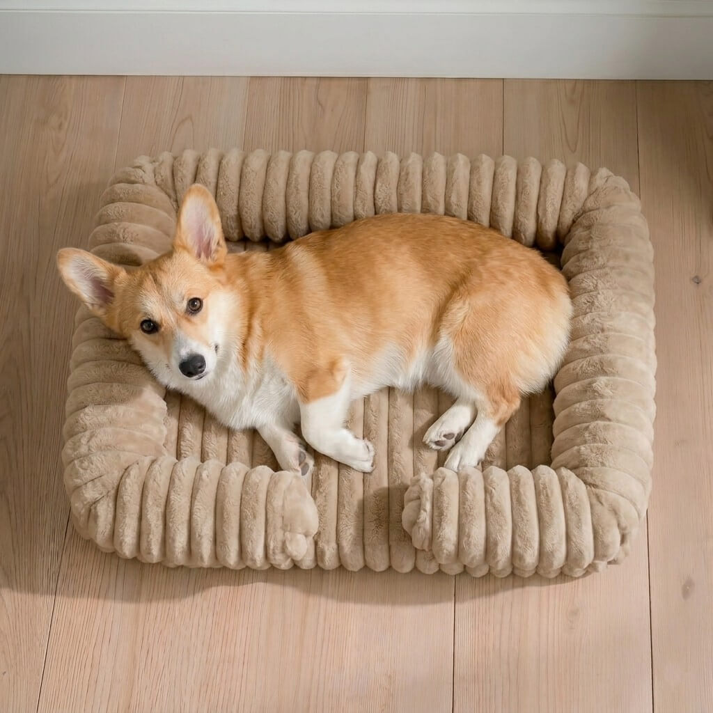 Joint-Relief Bolstered Orthopedic Dog Bed