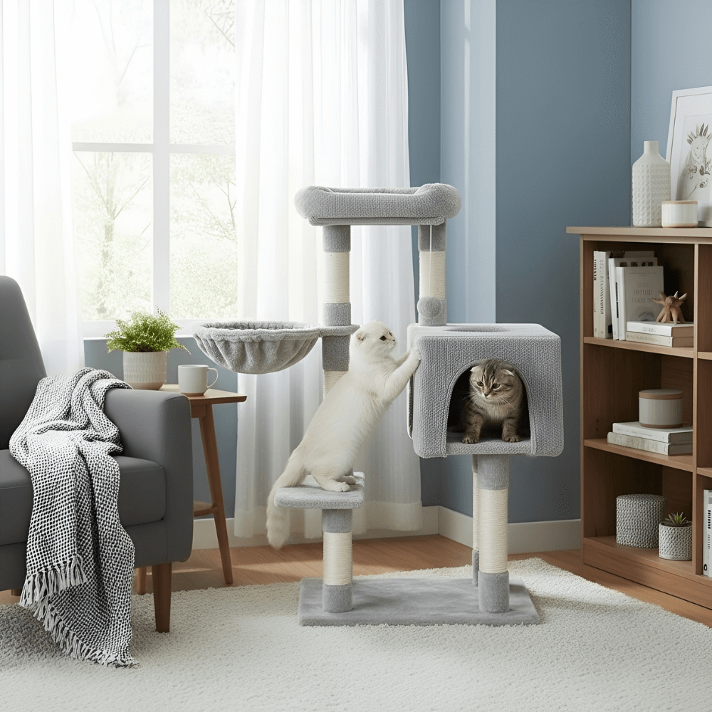 All-In-One Play & Rest Cat Tree
