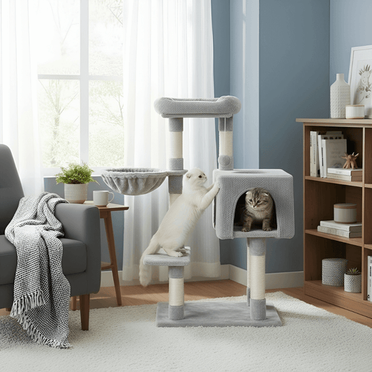 All-In-One Play & Rest Cat Tree