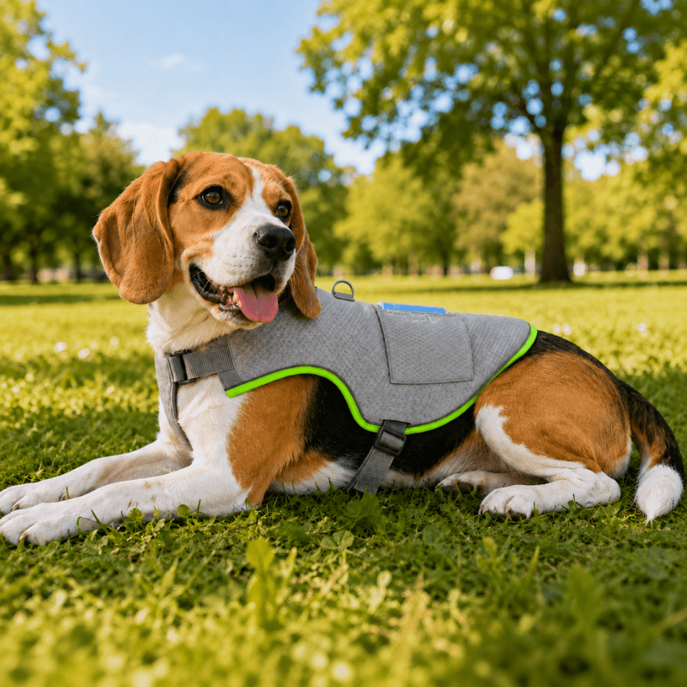 Dog Cooling Vest With Freezable Gel Packs