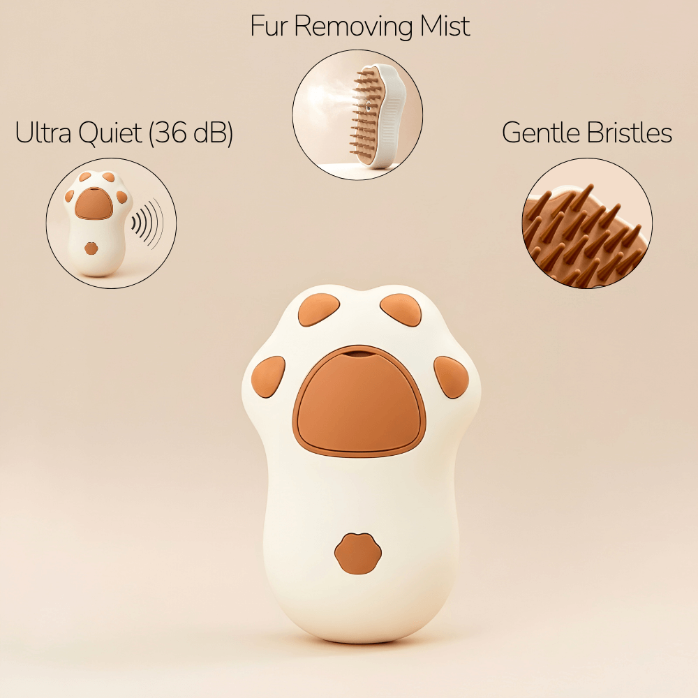 Mist-Massage Pet Brush