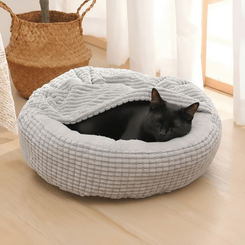 Doughnut Pet Bed With Cover