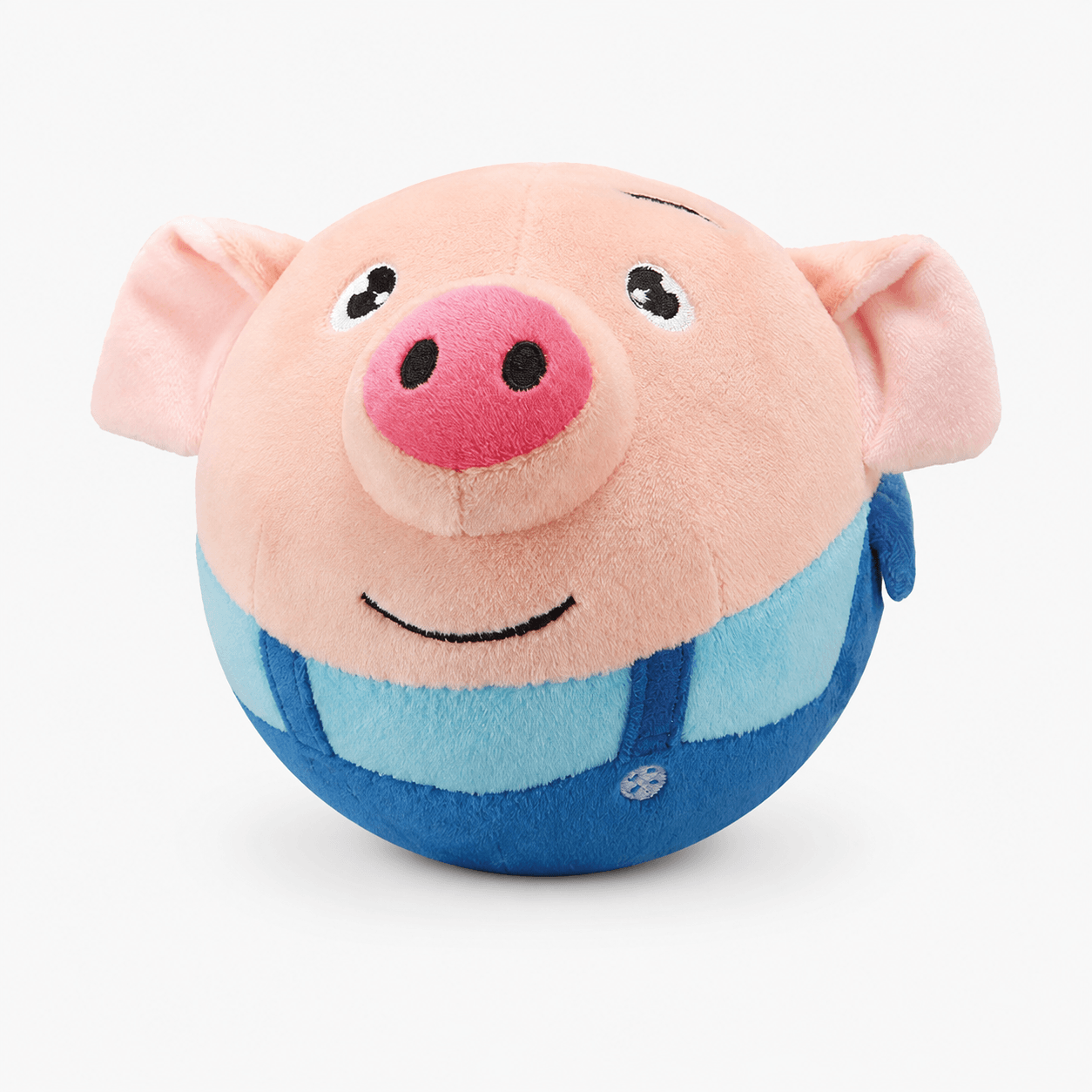 Interactive & Squeaky Moving Plush Pig Ball Toy for Dogs