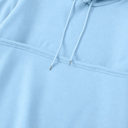 Drawstring and pocket stitching detail