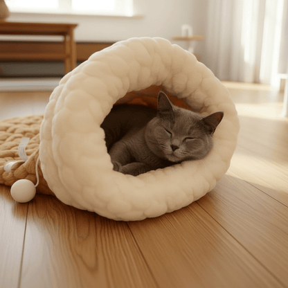 Ultra-Soft Plush Cat Sleeping Bag