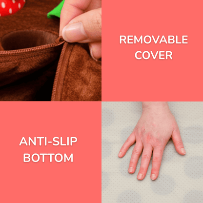 Boredom-Buster Snuffle Mat Strawberries Edition