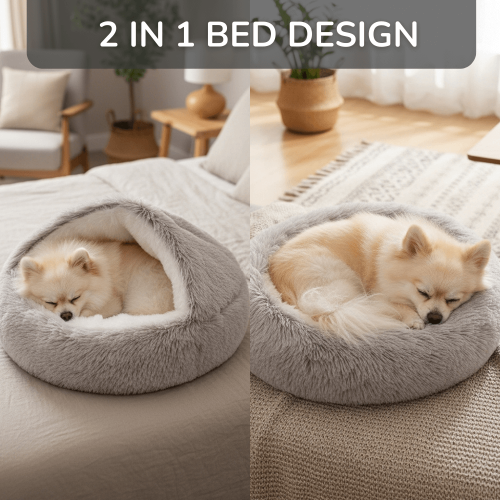 Furry Relaxation Pet Cave