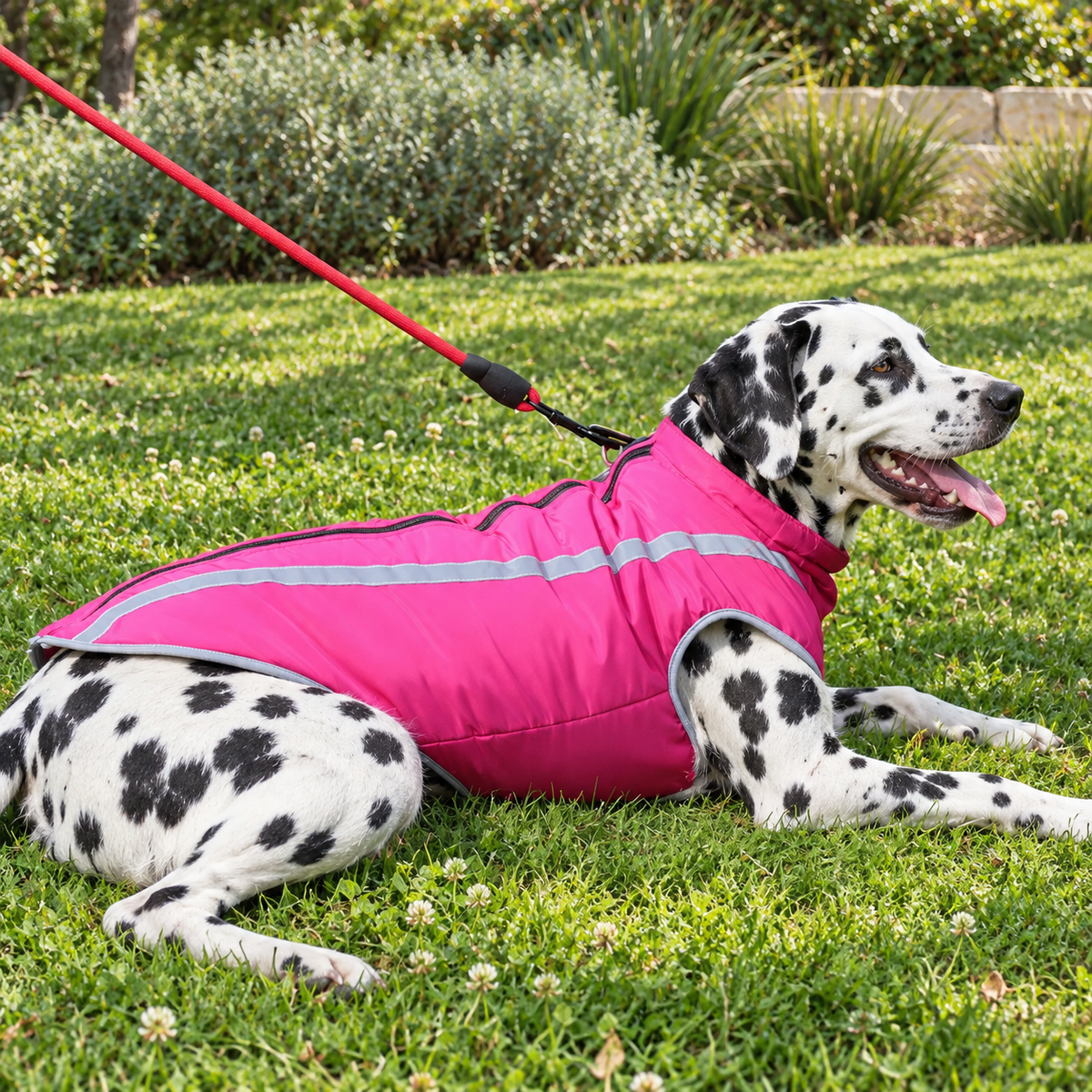 Waterproof Reflective Winter Dog Jacket & Coat with Warm Cotton Lining and Adjustable Neck