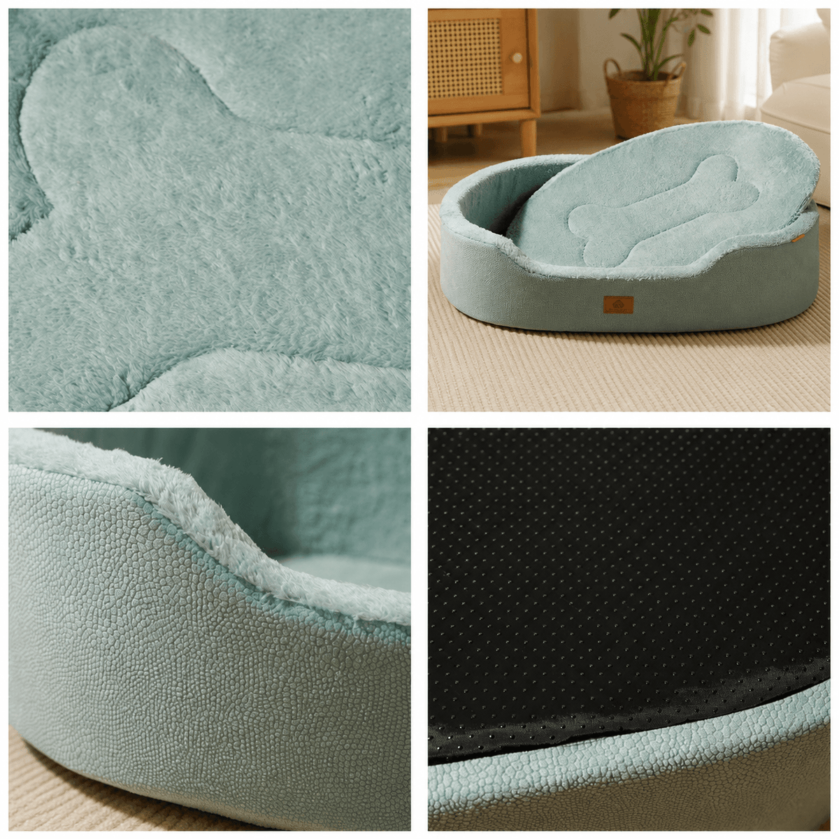 Orthopaedic Waterproof Dog Bed with Bolster Edges
