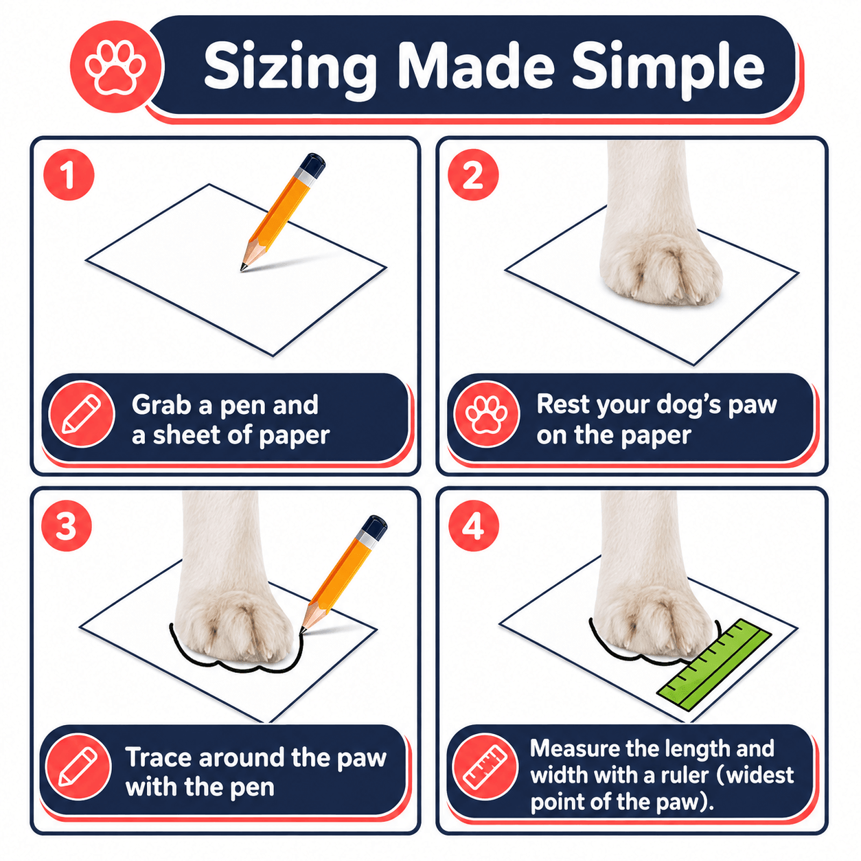 Dog Boots & Shoes Protectors for Winter Walks, Snow and Hiking