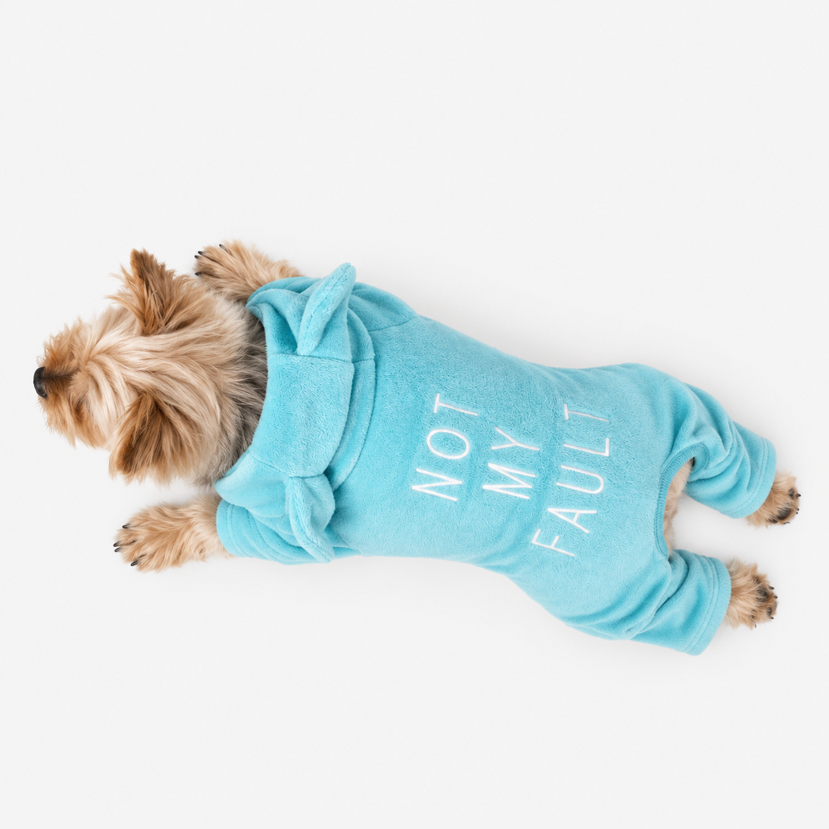Cute and Cosy Warm Fleece Dog Pullover Hoodie & Onesie with Ears