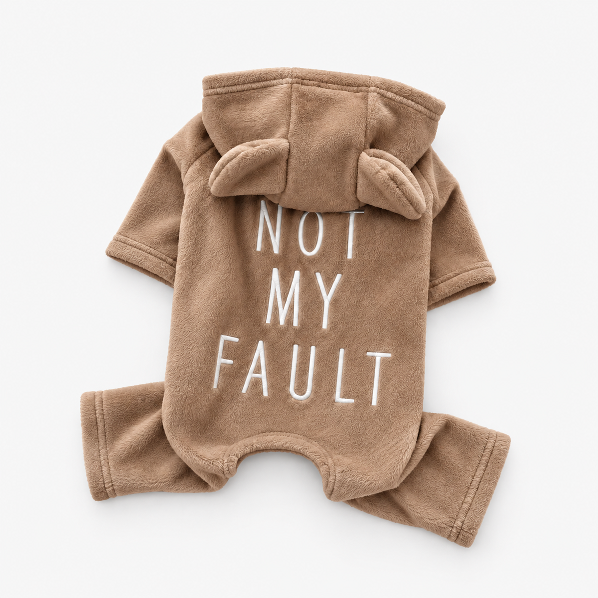 Cute and Cosy Warm Fleece Dog Pullover Hoodie & Onesie with Ears