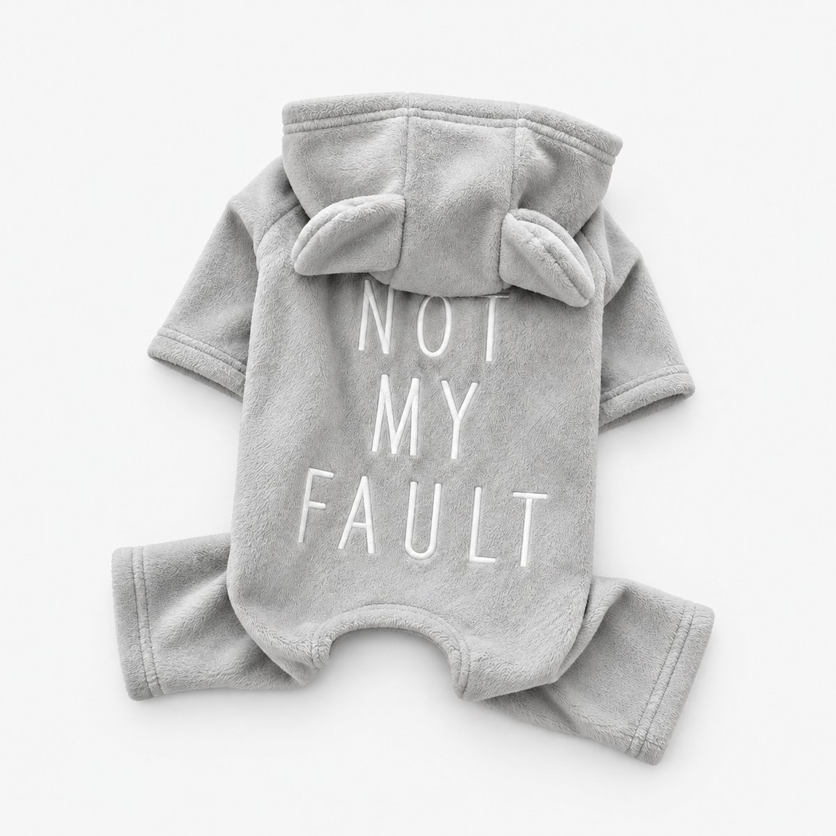 Cute and Cosy Warm Fleece Dog Pullover Hoodie & Onesie with Ears