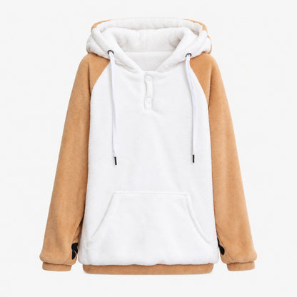 Shiba Inu hooded jacket front view