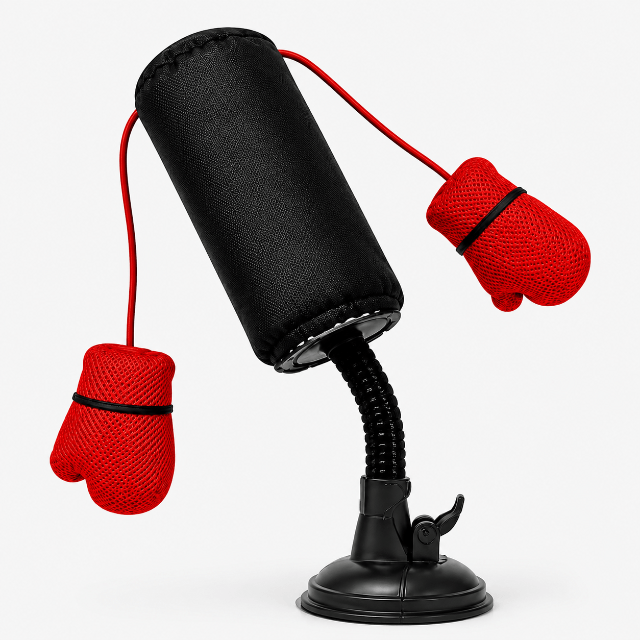 Cat Interactive Punching Bag Toy with Boxing Gloves & Suction Cup