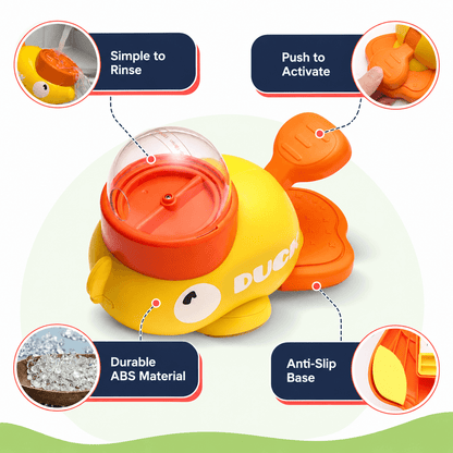 Interactive Dog Slow Feeder Puzzle Toy & Treat Dispenser Duck Design