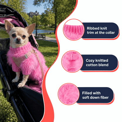 Cosy Cute Wool Winter Dog Jumper & Sweater