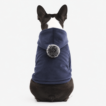 Stylish Christmas Fleece Dog Hoodie