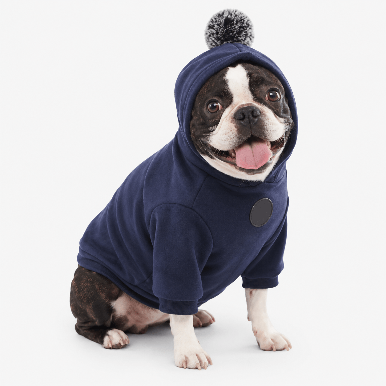 Stylish Christmas Fleece Dog Hoodie