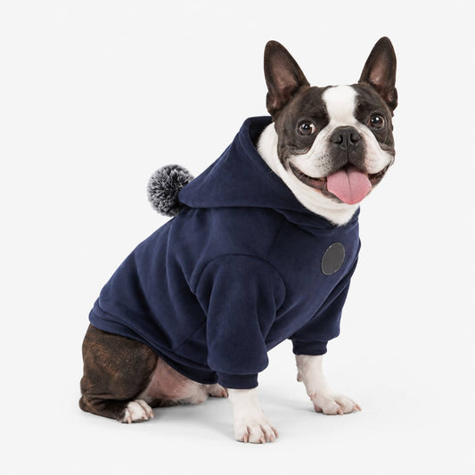 Stylish Christmas Fleece Dog Hoodie