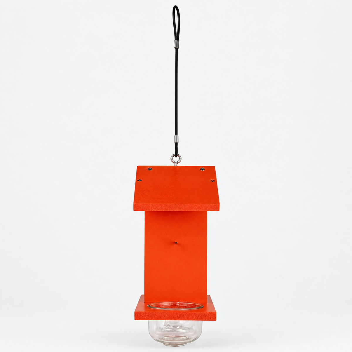 Recycled Plastic Bird Feeder with Jelly Dishes & Fruit Spikes