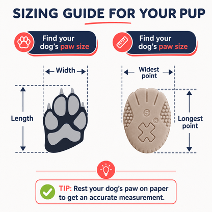 Small Waterproof Anti-Slip Dog Boots for Winter Walks