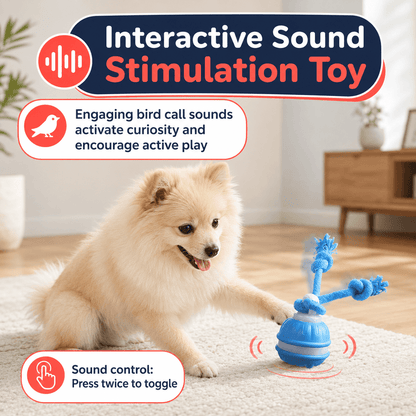 Fun Interactive & Automatic Dog Ball Toy for Boredom Relief
